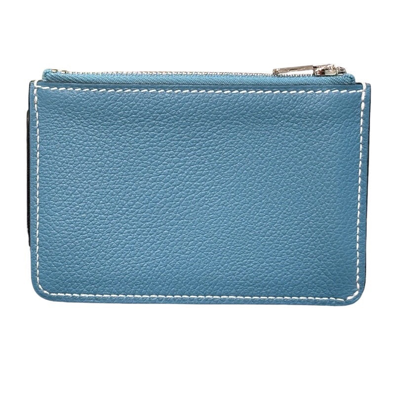 エルメス HERMES ロウリススリム B刻印 ブルージーン x シルバー金具