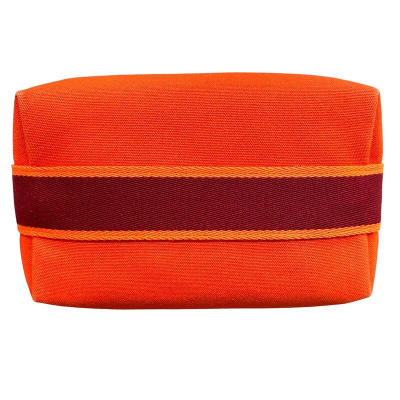 エルメス HERMES ブリッドアブラックPM オレンジ シルバー金具