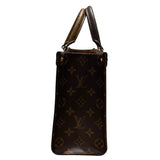 ルイ・ヴィトン LOUIS VUITTON オンザゴーPM M46373 ブラウン モノグラム・リバース レディース ショルダーバッグ