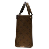 ルイ・ヴィトン LOUIS VUITTON オンザゴーPM M46373 ブラウン モノグラム・リバース レディース ショルダーバッグ