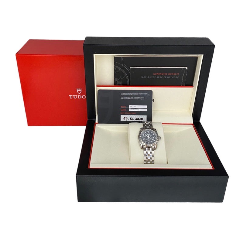 チューダー/チュードル TUDOR クラシックデイト 22010 黒 ステンレススチール 自動巻き レディース 腕時計 |  中古ブランドリユースショップ OKURA(おお蔵)