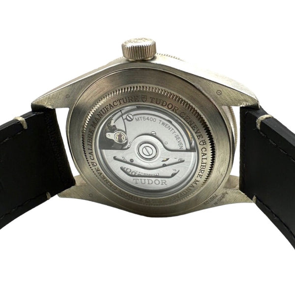 チューダー/チュードル TUDOR ブラックベイ フィフティエイト 79010SG ダークブラウン  SV925/レザー 自動巻き メンズ 腕時計