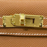 エルメス HERMES ミニケリー2 W刻印　(2024年製) ゴールド ゴールド金具 ヴォーエプソン レディース ハンドバッグ