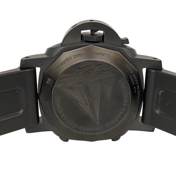 パネライ PANERAI ルミノール ヨット チャレンジ PAM00788 ブラック セラミック ブラックセラミック×チタン 自動巻き メンズ 腕時計
