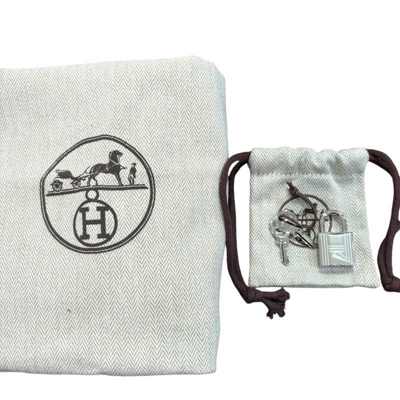 エルメス HERMES ピコタンロックPM W刻印 ブルードブリュス シルバー金具 トリヨンクレマンス レディース ハンドバッグ