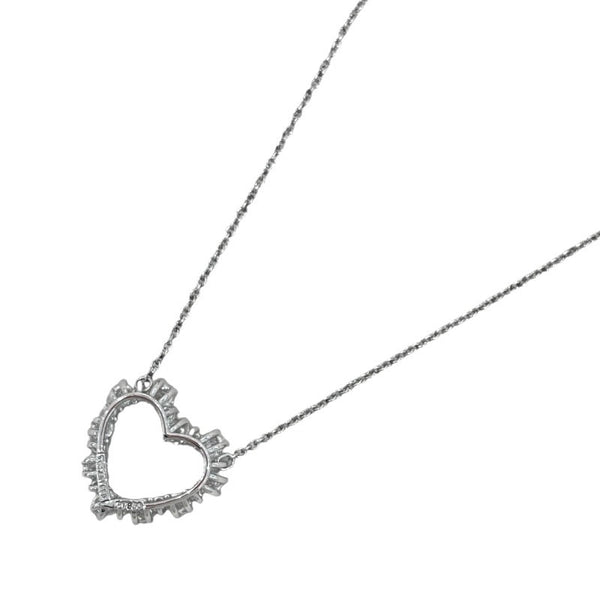 ティファニー TIFFANY＆CO センチメンタルハートネックレス Pt950/ダイヤモンド ジュエリー