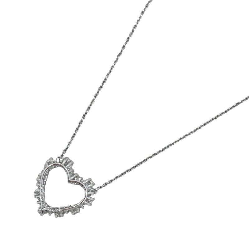 ティファニー TIFFANY＆CO センチメンタルハートネックレス Pt950/ダイヤモンド ジュエリー