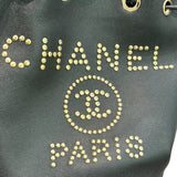 シャネル CHANEL ドーヴィルショルダー AS1045 29番台 ブラック×ゴールド金具 キャビアスキン レディース ショルダーバッグ