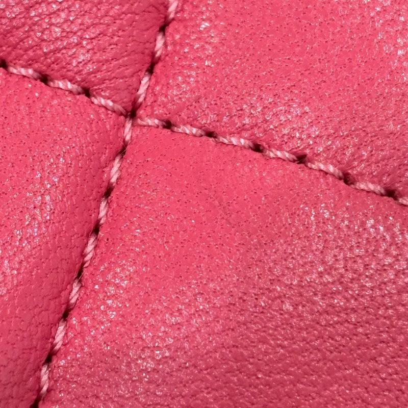 シャネル CHANEL CHANEL19 フラップバッグ ピンク ラム レディース ショルダーバッグ