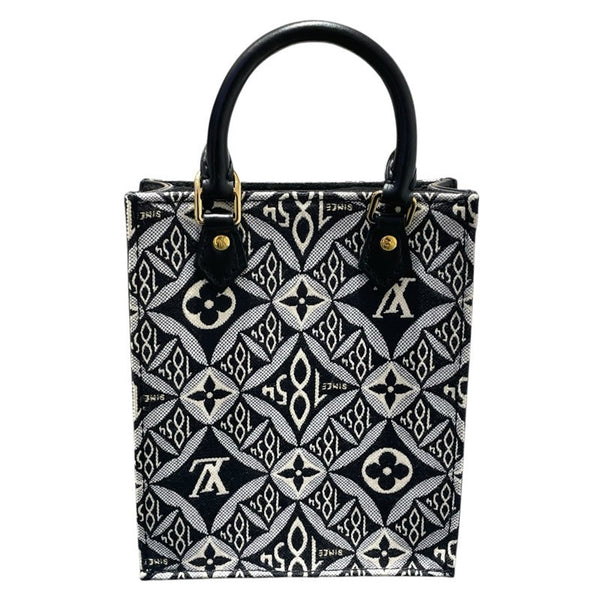 ルイ・ヴィトン LOUIS VUITTON プティット・サックプラ M80484 ノワール Since1854ジャカード レディース ショルダーバッグ