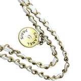 シャネル CHANEL CHANEL22スモールハンドバッグ AS3260 ホワイト　GD金具 シャイニーカーフ レディース ハンドバッグ
