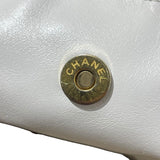 シャネル CHANEL CHANEL22スモールハンドバッグ AS3260 ホワイト　GD金具 シャイニーカーフ レディース ハンドバッグ
