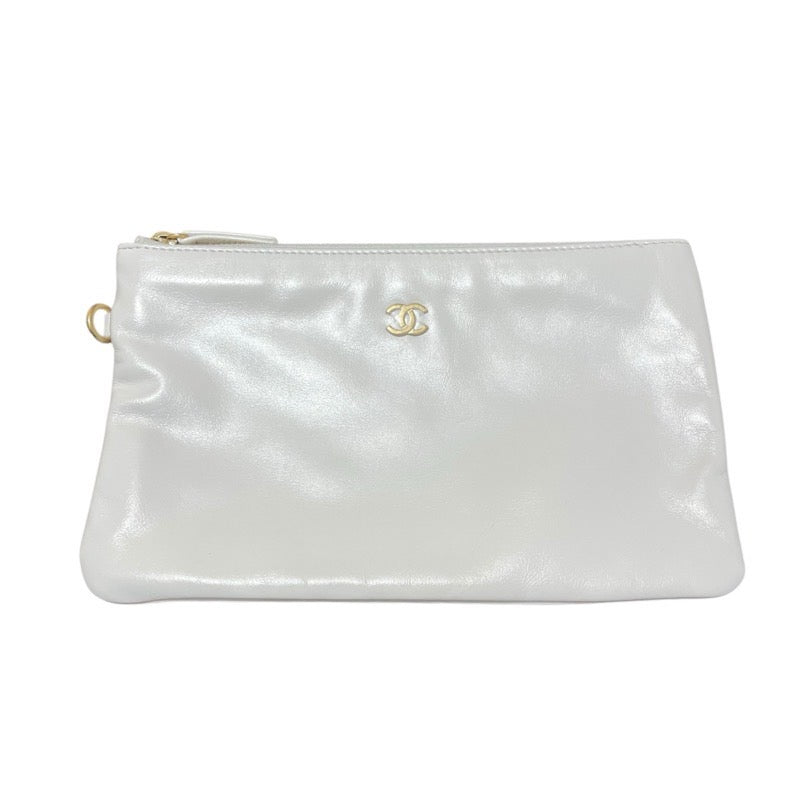 シャネル CHANEL CHANEL22スモールハンドバッグ AS3260 ホワイト　GD金具 シャイニーカーフ レディース ハンドバッグ