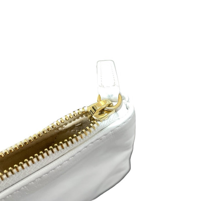 シャネル CHANEL CHANEL22スモールハンドバッグ AS3260 ホワイト　GD金具 シャイニーカーフ レディース ハンドバッグ