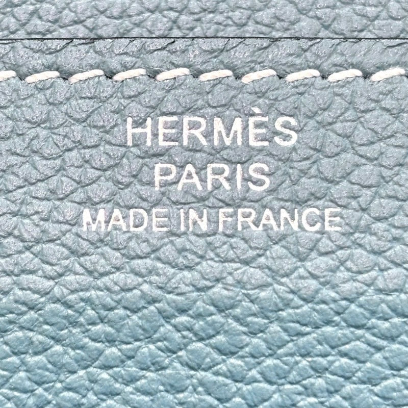 エルメス HERMES コンスタンストゥーゴー B刻印 ニューブルージーン×シルバー金具 トゴ レディース ショルダーバッグ