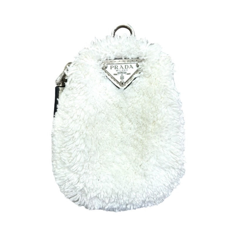 プラダ PRADA テリートライアングルロゴショルダーバッグ 1BH190