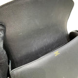 エルメス HERMES シェルシュ・ミディ25 A刻 ブラック/GD金具 エプソン レディース ショルダーバッグ