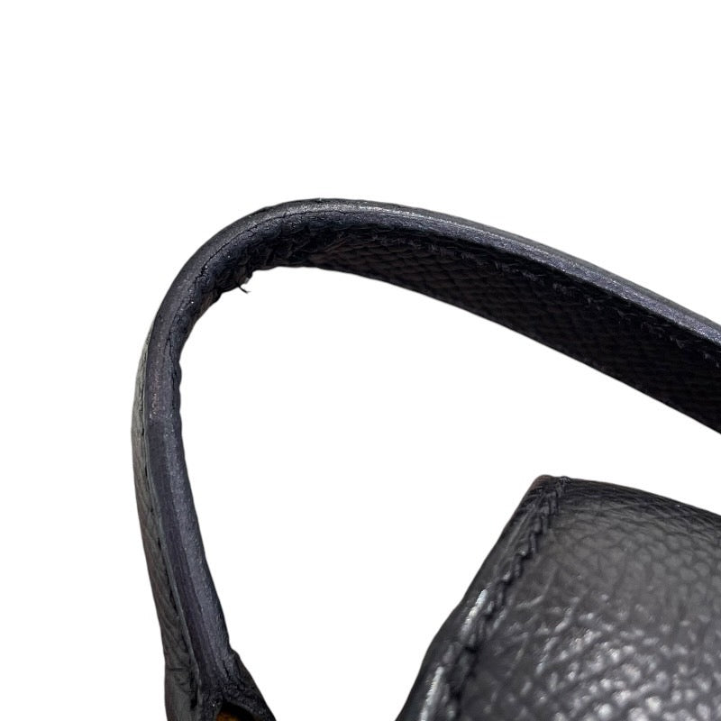 エルメス HERMES シェルシュ・ミディ25 A刻 ブラック/GD金具 エプソン レディース ショルダーバッグ