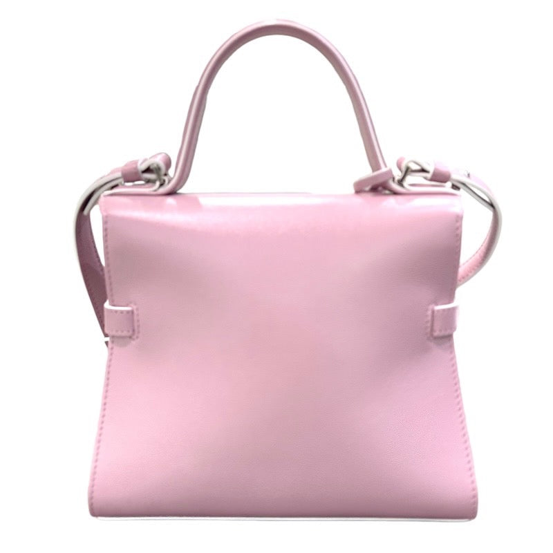デルヴォー DELVAUX タンペートPM ピンク レザー レディース