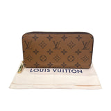 ルイ・ヴィトン LOUIS VUITTON ジッピーウォレット M82444 モノグラムリバース レディース 長財布