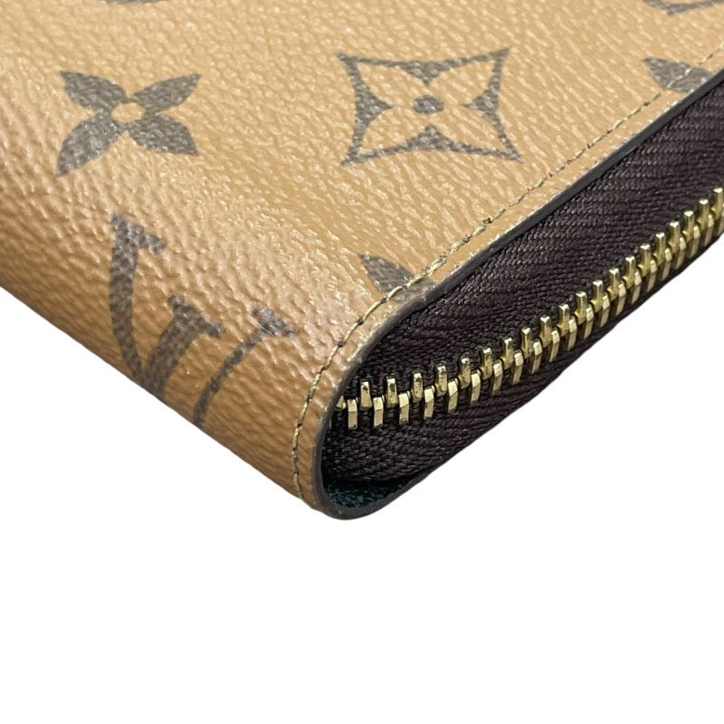 ルイ・ヴィトン LOUIS VUITTON ジッピーウォレット M82444 モノグラムリバース レディース 長財布