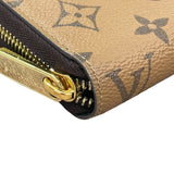 ルイ・ヴィトン LOUIS VUITTON ジッピーウォレット M82444 モノグラムリバース レディース 長財布