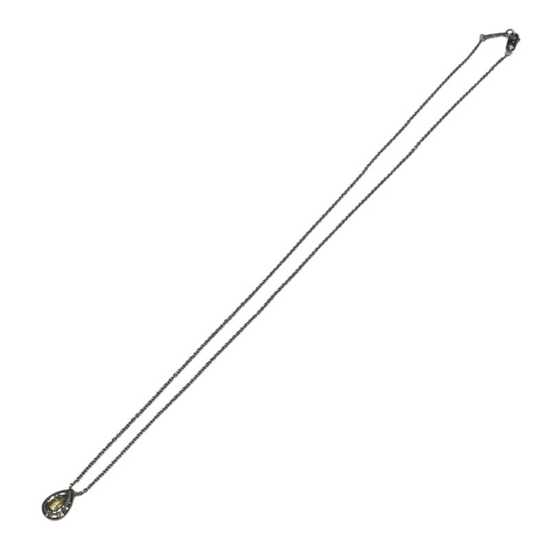 ティファニー TIFFANY＆CO ソレスト ペアシェイプ イエローダイヤ ネックレス 750YG/Pt950/イエローダイヤ ジュエリー