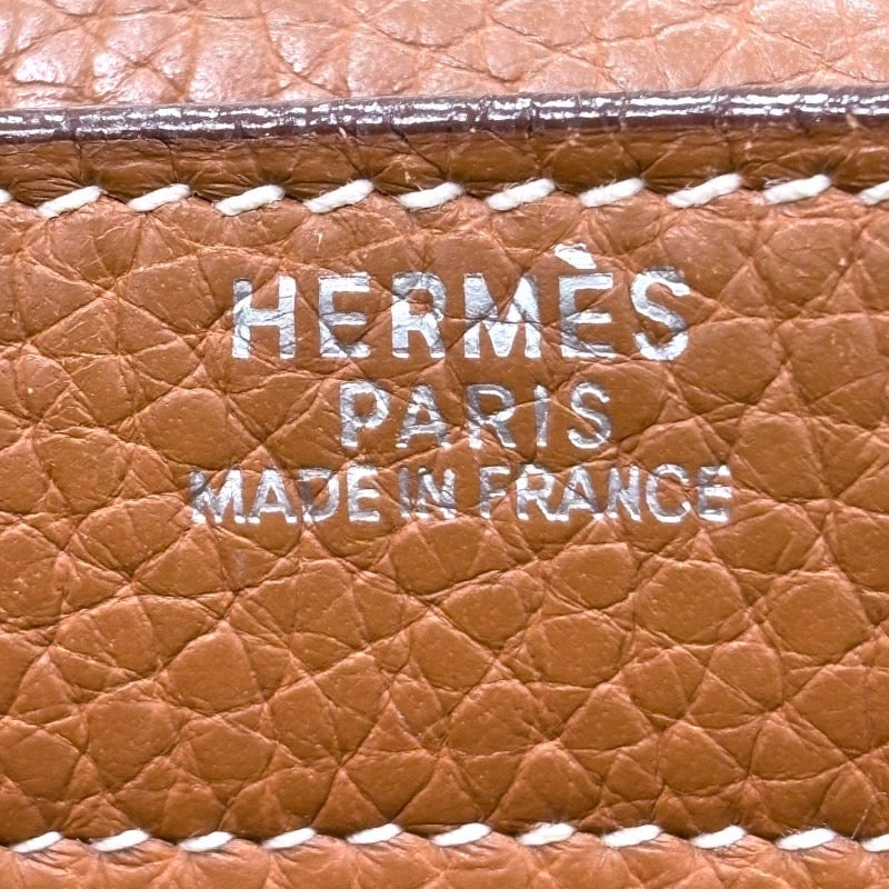 エルメス HERMES サックアデペッシュ27 □I刻 ゴールド/シルバー金具 トリヨンクレマンス ユニセックス ブリーフケース |  中古ブランドリユースショップ OKURA(おお蔵)