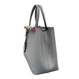 フェンディ FENDI プチトゥジュール 8BH253 ライトグレー レザー レディース ショルダーバッグ