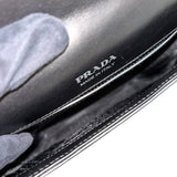 プラダ PRADA ショルダーバッグ 1BD263 ブラック×シルバー金具 ナイロン×レザー レディース ショルダーバッグ