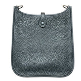 エルメス HERMES エヴリンTPM W刻 ブラック　SV金具 トリヨン レディース ショルダーバッグ