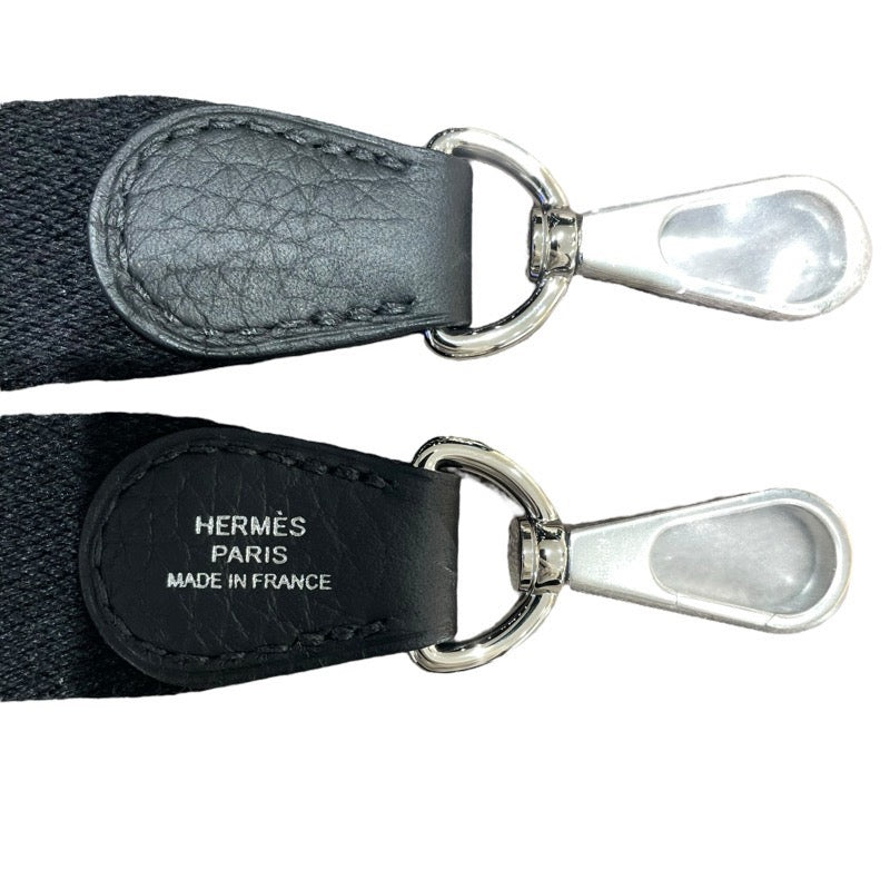 エルメス HERMES エヴリンTPM W刻 ブラック　SV金具 トリヨン レディース ショルダーバッグ
