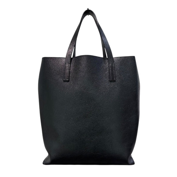 ヴァレンティノ VALENTINO Vリング トートバッグ ブラック×シルバー金具 レザー レディース トートバッグ