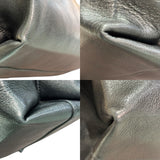 ヴァレンティノ VALENTINO Vリング トートバッグ ブラック×シルバー金具 レザー レディース トートバッグ