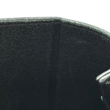 ヴァレンティノ VALENTINO Vリング トートバッグ ブラック×シルバー金具 レザー レディース トートバッグ