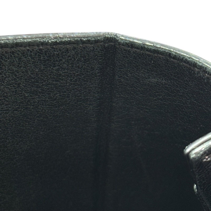 ヴァレンティノ VALENTINO Vリング トートバッグ ブラック×シルバー金具 レザー レディース トートバッグ