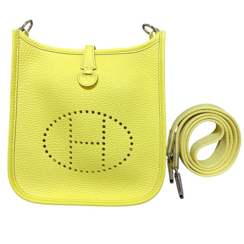 エルメス HERMES エヴリンTPM B刻 リモンチェッロ　SV金具 トリヨン レディース ショルダーバッグ