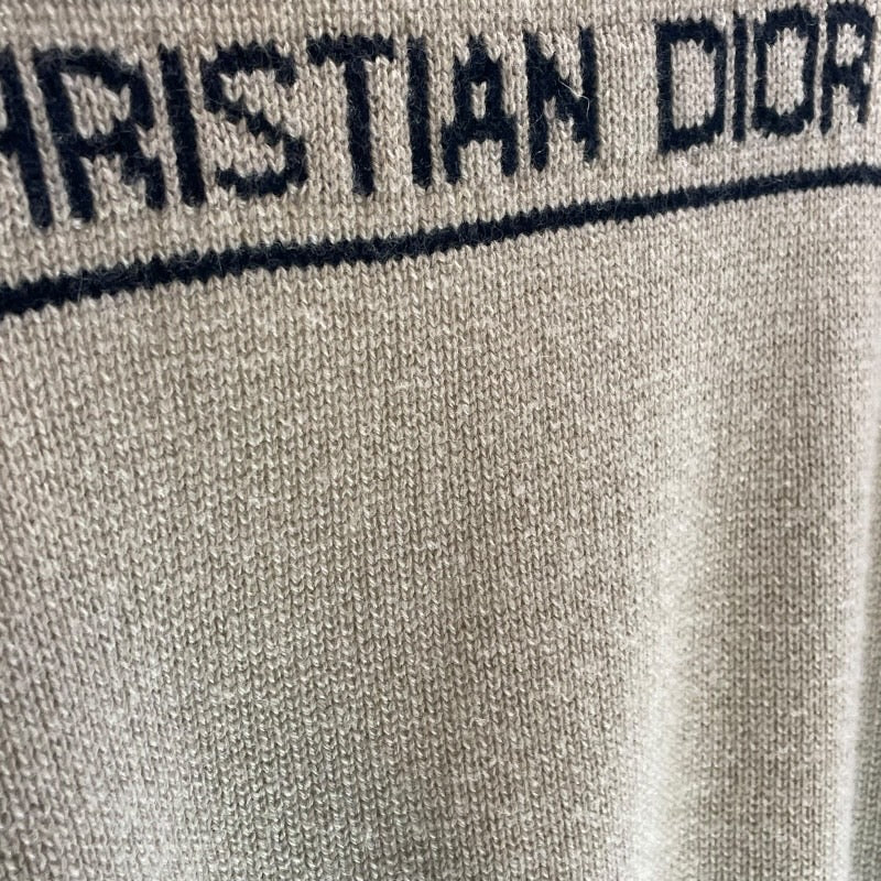 クリスチャン・ディオール Christian Dior ロゴショートスリーブセーター サイズ:36 244S98AM054 レディース ニット