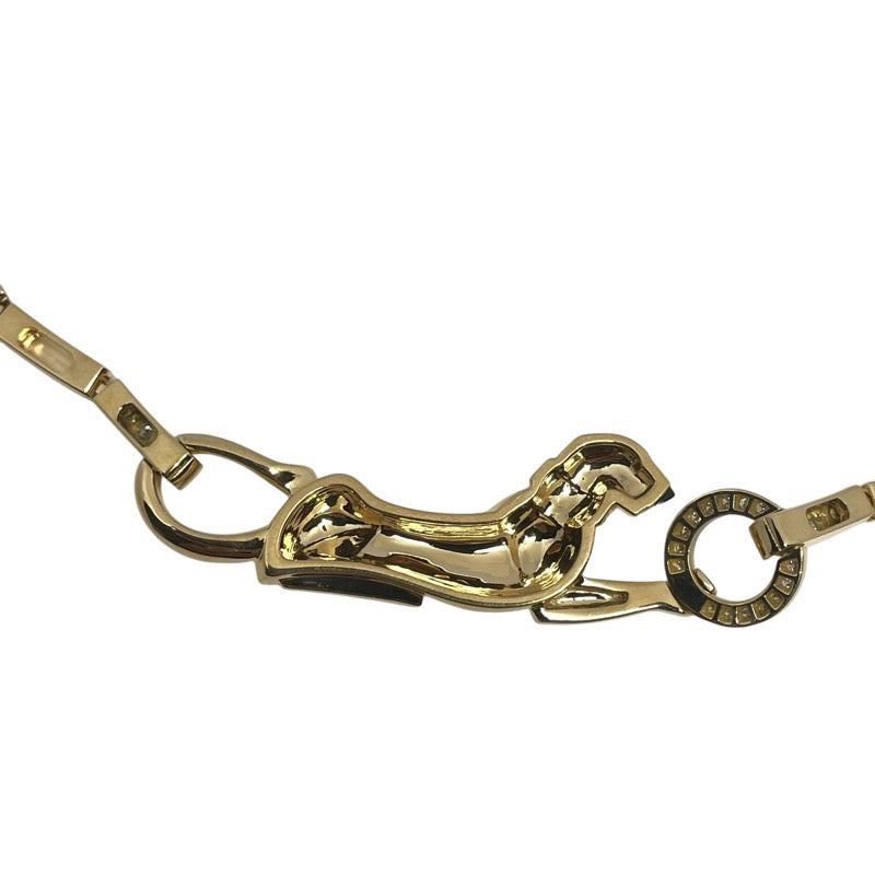 カルティエ Cartier パンテールドゥカルティエ ネックレス 750YG ダイヤモンド ジュエリー
