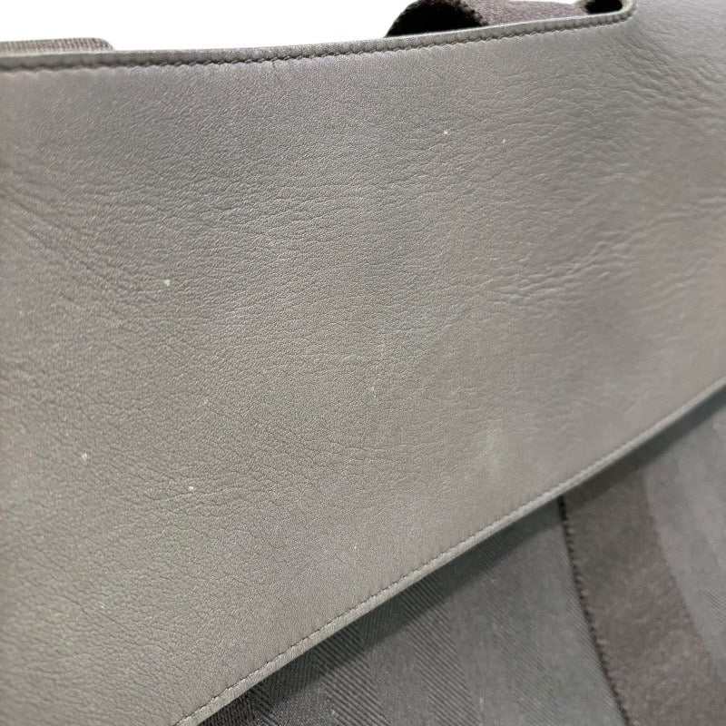 エルメス HERMES ヴァルパライソMM ブラック トワル レディース トートバッグ