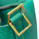 エルメス HERMES ピコタンロックPM W刻印 ヴェールヴェルディゴ×ゴールド金具 トリヨンクレマンス レディース ハンドバッグ