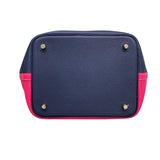 エルメス HERMES ピコタンロックMM カザック D刻印 ローズエクストリーム×ブルーニュイ×ゴールド金具 トリヨンクレマンス レディース ハンドバッグ