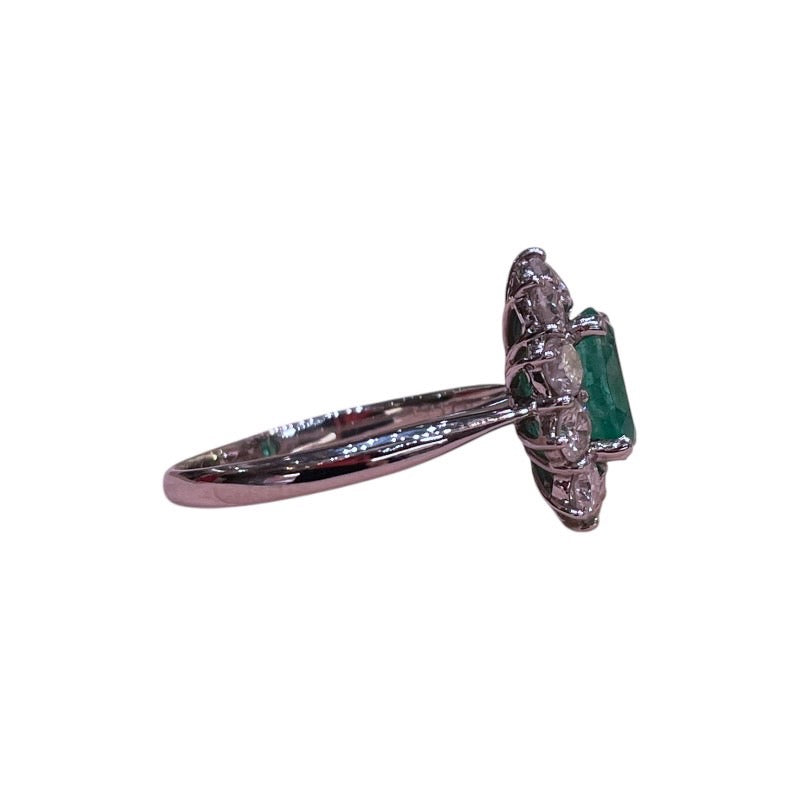 エメラルドリング #23 エメラルド2.27ct Pt900/エメラルド/ダイヤモンド エメラルド ジュエリー