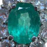 エメラルドリング #23 エメラルド2.27ct Pt900/エメラルド/ダイヤモンド エメラルド ジュエリー