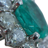 エメラルドリング #23 エメラルド2.27ct Pt900/エメラルド/ダイヤモンド エメラルド ジュエリー