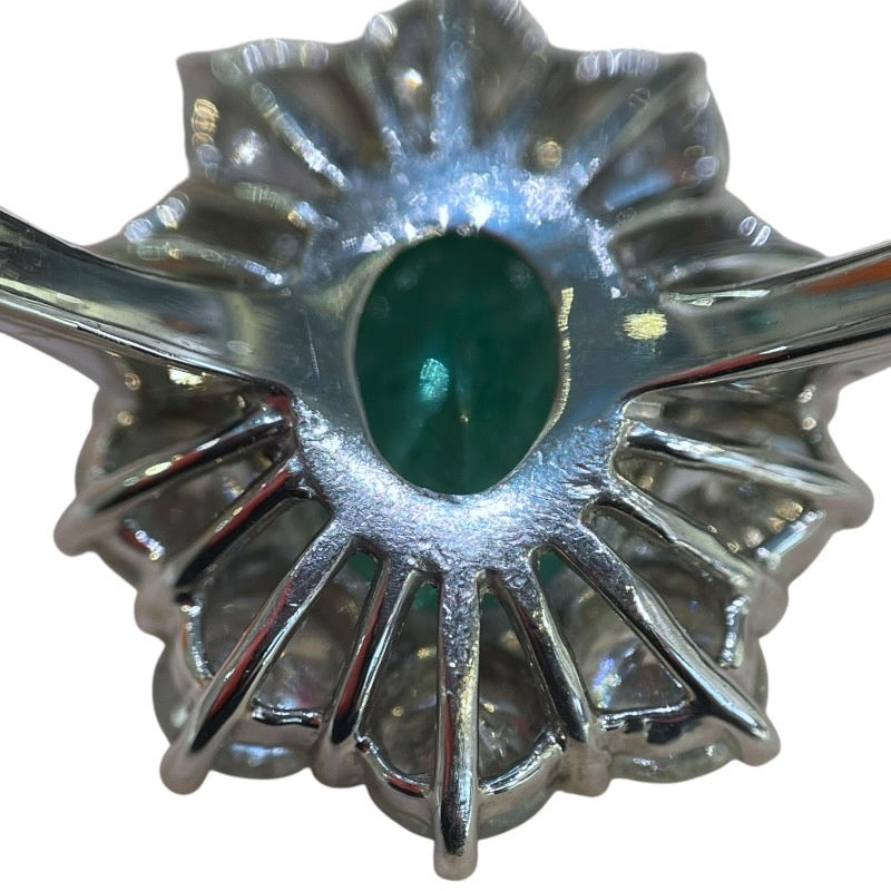 エメラルドリング #23 エメラルド2.27ct Pt900/エメラルド/ダイヤモンド エメラルド ジュエリー