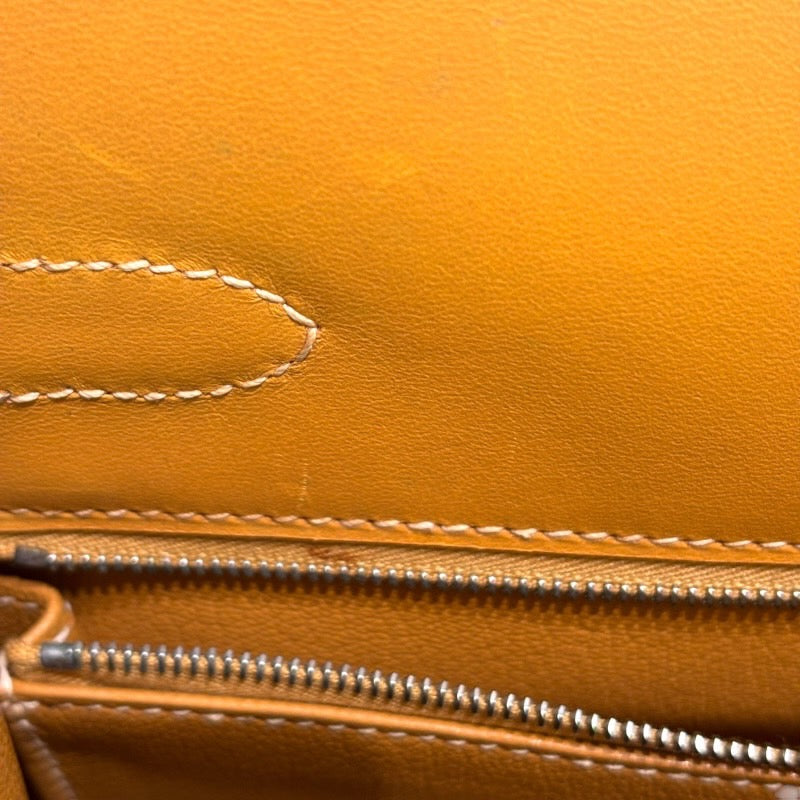 エルメス HERMES ケリー32 □D刻印 バレニア×シルバー金具 ヴィブラート レディース ショルダーバッグ