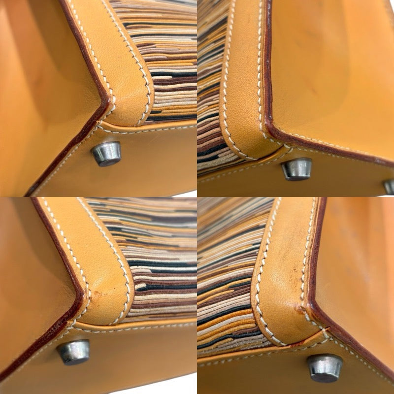 エルメス HERMES ケリー32 □D刻印 バレニア×シルバー金具 ヴィブラート レディース ショルダーバッグ