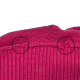 バレンシアガ BALENCIAGA ロゴタートルネックニットセーター XS ピンク ウール レディース ニット