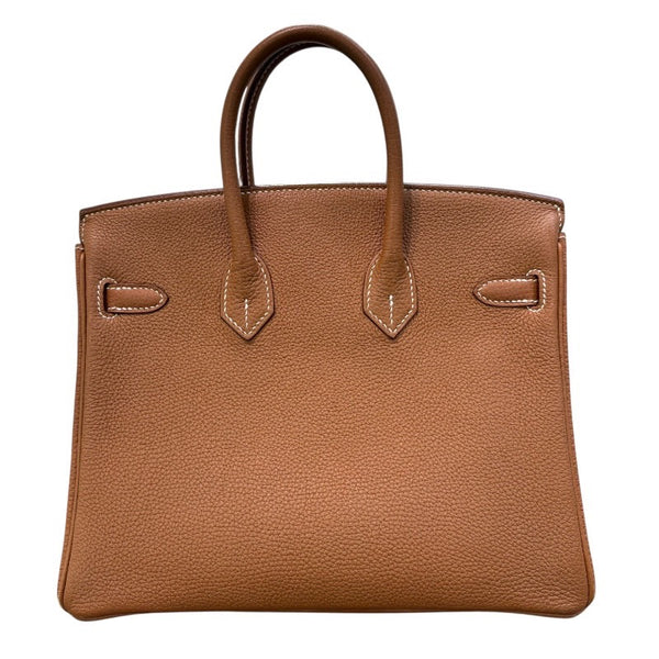 エルメス HERMES バーキン25 B刻印 ゴールド トゴ トゴ、GD色金具 ユニセックス ハンドバッグ